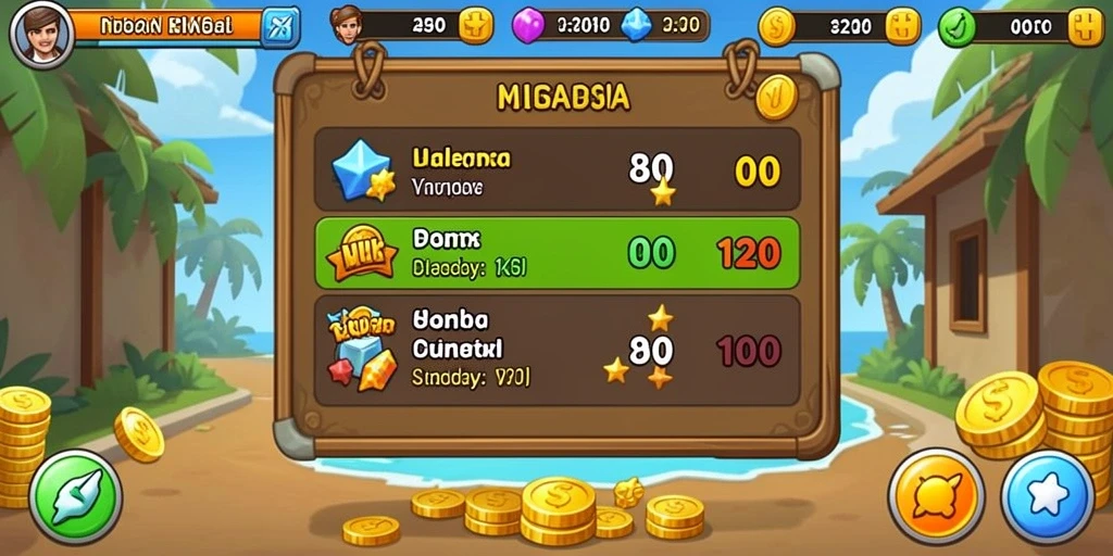 Tangkapan layar menunjukkan aksi seru dalam game.