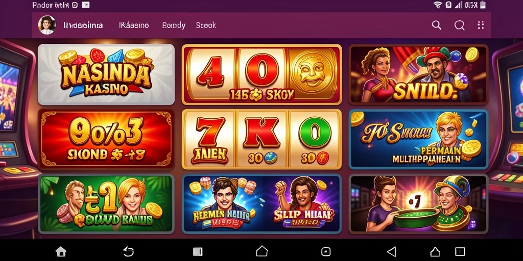 Screenshot AJO89 menampilkan antarmuka permainan yang menarik.