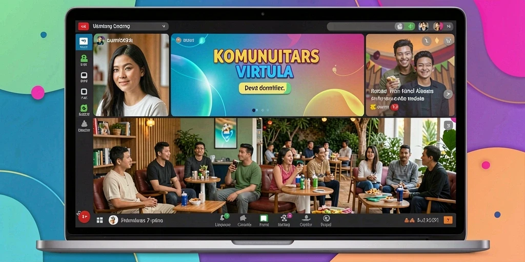 Tampilan antarmuka yang menarik dan modern.