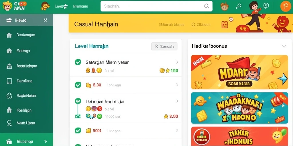 Tampilan antarmuka yang menarik dan mudah digunakan.