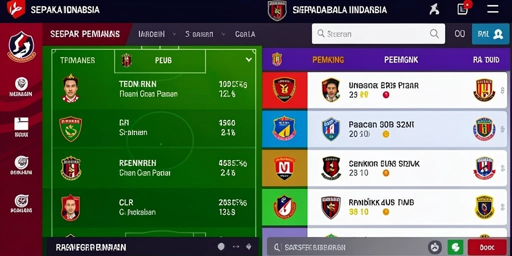 Tampilan karakter yang menarik dan penuh warna.