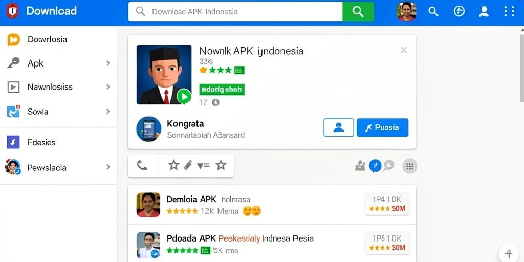 Tampilan awal aplikasi yang menarik dan mudah dipahami.