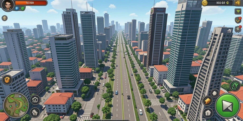 Tampilan utama game BRUTAL77 yang menarik.