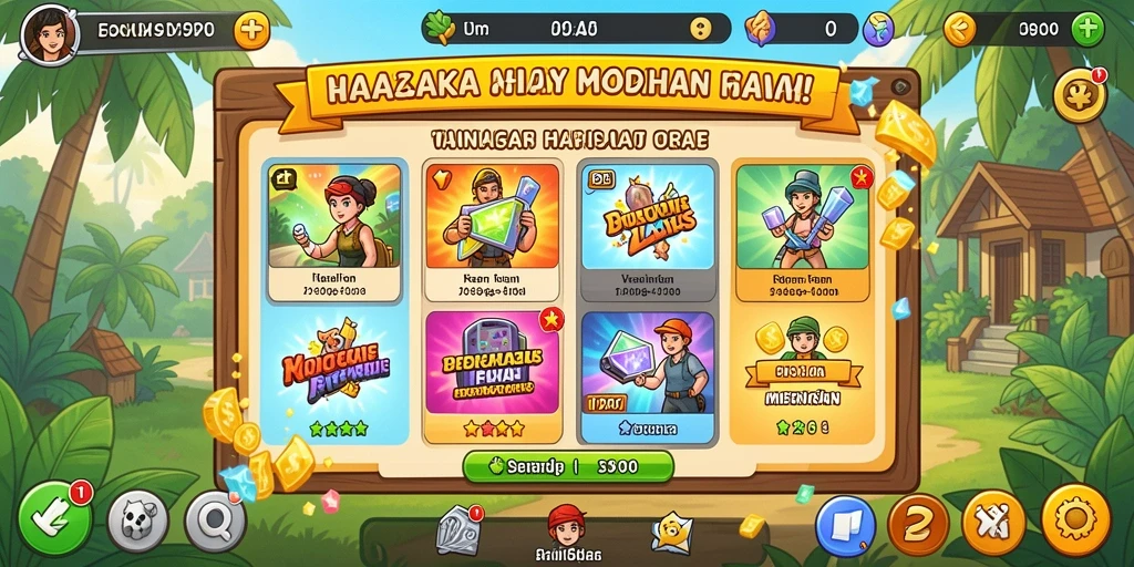 Tampilan antarmuka yang menarik dan user-friendly.