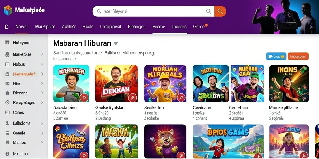 Layar utama aplikasi HAJAR777 dengan berbagai pilihan permainan.