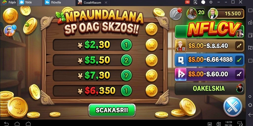 Tampilan awal game JKTJKT yang memukau.