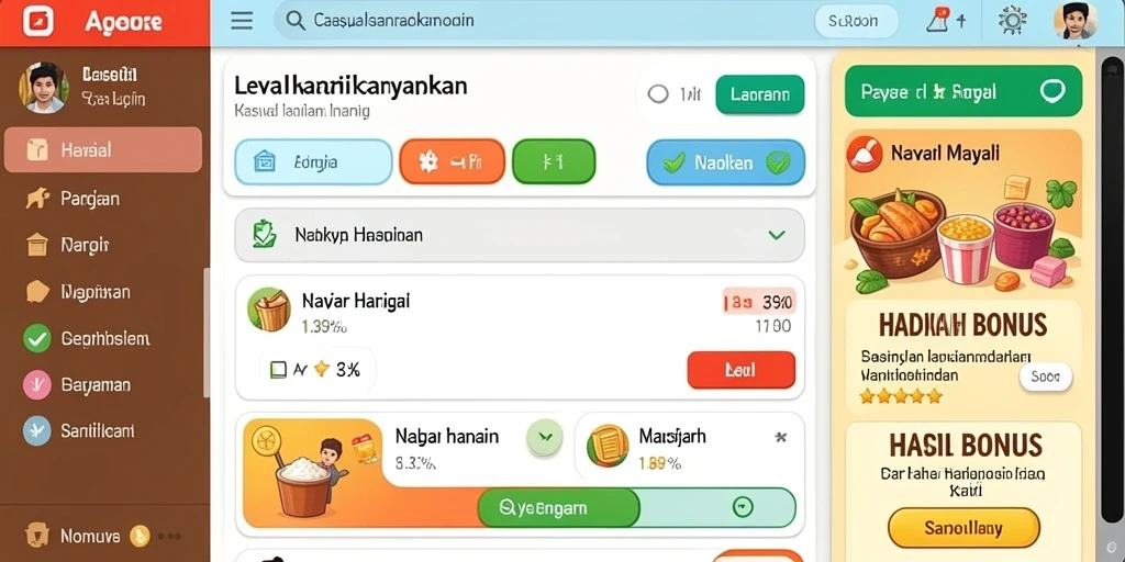 Tampilan grafik yang memukau dalam gameplay.