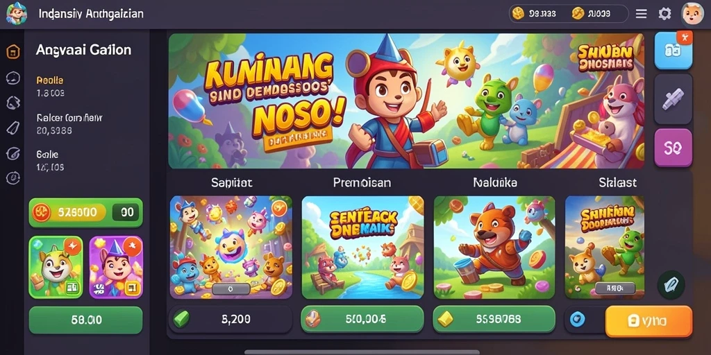 Tampilan antarmuka yang user-friendly.