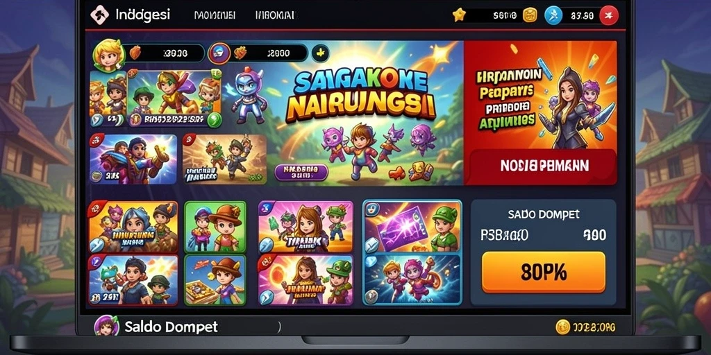 Tampilan utama LUCKYBEST88 dengan berbagai pilihan permainan.