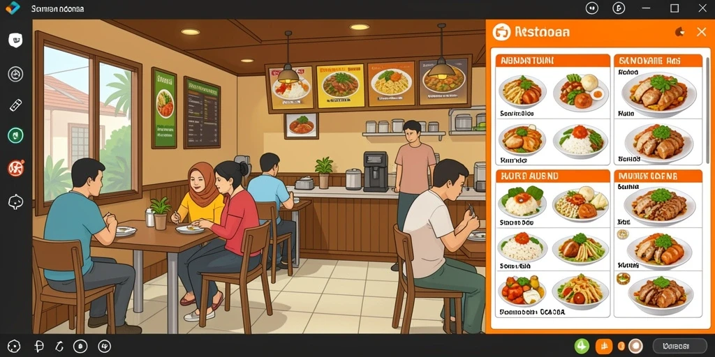 Tampilan antarmuka pengguna yang ramah dan menarik.