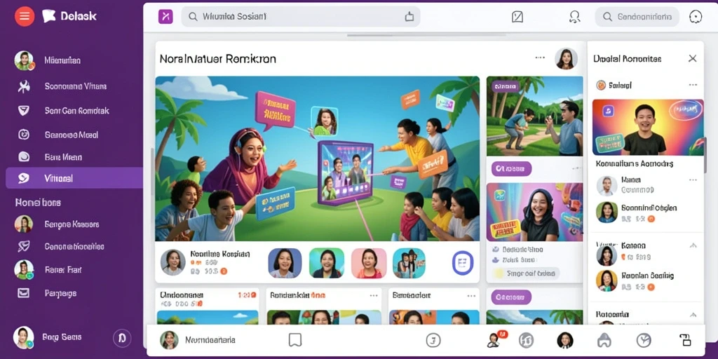 Tampilan antarmuka yang menarik dan user-friendly.