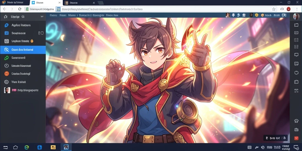 Tangkapan layar menampilkan grafis yang menawan dari game.